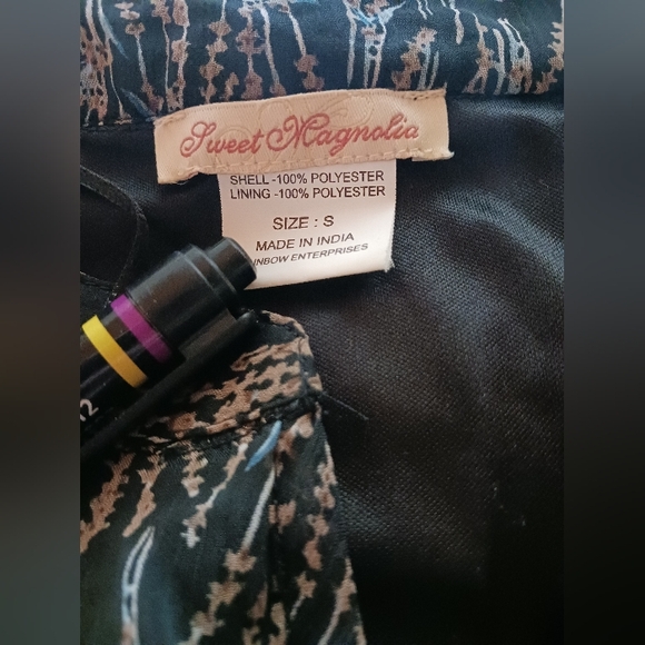 Precious Modest Maxi Dress Sweet Magnolia Womens S EUC Cottagecore Boho - Picture 3 of 9